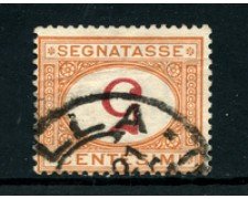 1890/1894 - LOTTO/24641 - REGNO - SEGNATASSE 5 CENT. CIFRA CAPOVOLTA - USATO