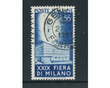 1951 - LOTTO/24687 - ITALIA REPUBBLICA - 55 Lire FIERA DI MILANO - USATO