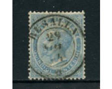 1863 - LOTTO/24688 - ITALIA REGNO - 15 cent. CELESTE - ANNULLO BUSALLA