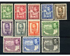 1938  SOMALILAND - GIORGIO VI° 12v. - NUOVI - LOTTO/25019
