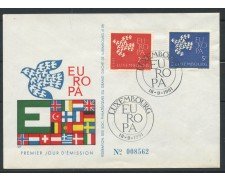 1961 - LUSSEMBURGO - EUROPA BUSTA FDC - LOTTO/25113