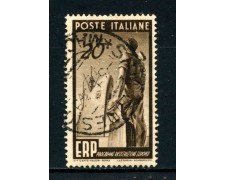 1949 - ITALIA REPUBBLICA - 20 LIRE ERP - USATO - LOTTO/25220A