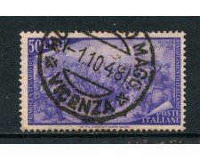 1948 - ITALIA REPUBBLICA - 50 LIRE CENTENARIO RISORGIMENTO - USATO - LOTTO/25240