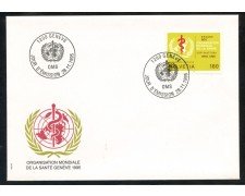 1995 - SVIZZERA - ORGANIZZAZIONE MONDIALE SANITA - FDC - LOTTO/25275