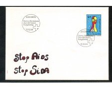 1994 - SVIZZERA - LOTTA CONTRO L'AIDS - BUSTA FDC - LOTTO/25282
