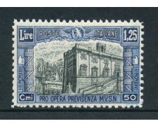 1928 - REGNO - 1,25+50c. PRO OPERE PREVIDENZA - NUOVO - LOTTO/25833