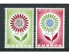 1964 - BELGIO - EUROPA 2v. - NUOVI - LOTTO/25911