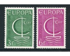 1966 - BELGIO - EUROPA 2v. - NUOVI - LOTTO/25949