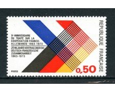 1973 - FRANCIA - COOPERAZIONE FRANCO-TEDESCA - NUOVO - LOTTO/26053