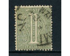 1863 - REGNO - 1 cent. TIRATURA DI LONDRA - USATO - LOTTO/26386B