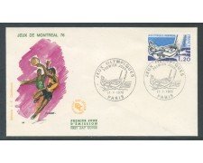1976 - FRANCIA - OLIMPIADI DI MONTREAL - BUSTA FDC - LOTTO/26575