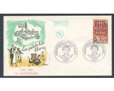 1968 - FRANCIA - LETTINI BIANCHI - BUSTA FDC - LOTTO/26585