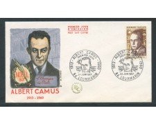 1967- FRANCIA - ALBERT CAMUS - BUSTA FDC - LOTTO/26721