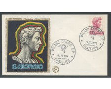 1974 - REPUBBLICA - S.GIORGIO DI DONATELLO - BUSTA FDC FILAGRANO - LOTTO/27465