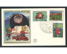 1975 - REPUBBLICA - GIORNATA DEL FRANCOBOLLO - BUSTA FDC FILAGRANO - LOTTO/27495
