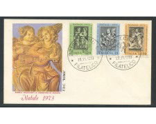 1973 - REPUBBLICA - NATALE - BUSTA FDC ROMA - LOTTO/27533