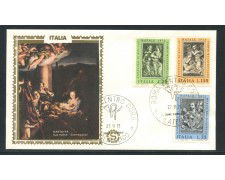 1973 - REPUBBLICA - NATALE - BUSTA FDC FILAGRANO GOLD - LOTTO/27534