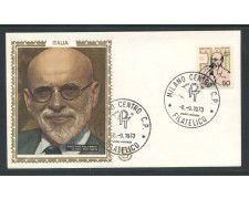 1973 - REPUBBLICA - GAETANO SALVEMINI - BUSTA FDC FILAGRANO GOLD - LOTTO/27556