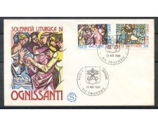 1980 - VATICANO - SOLENNITA DI OGNISSANTI - BUSTA FDC FILAGRANO - LOTTO/27724