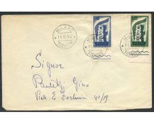 1956 - REPUBBLICA - EUROPA 2v. - BUSTA FDC - LOTTO/27765