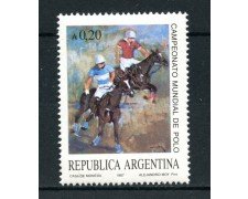 1987 - ARGENTINA - CAMPIONATO DI POLO 1v. - NUOVO - LOTTO/27877