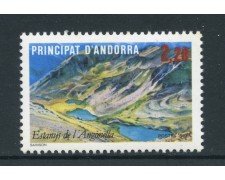 1986 - ANDORRA FRANCESE - LAGO AGONELLA - NUOVO - LOTTO/27893