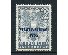 1955 - AUSTRIA - TRATTATO DI INDIPENDENZA - NUOVO - LOTTO/27898