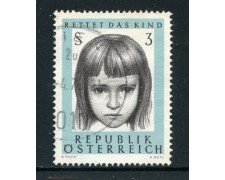 1966 - AUSTRIA - ASSISTENZA INFANZIA - USATO - LOTTO/27940