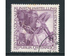 1976 - AUSTRIA - ESPOSIZIONE D'ARTE ST.WOLFGANG - USATO - LOTTO/28075