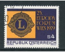 1979 - AUSTRIA - LIONS CLUB - USATO - LOTTO/28159