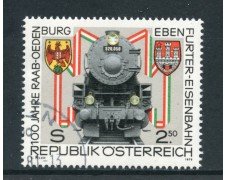1979 - AUSTRIA - FERROVIA RAAB-OEDENBURG - USATO - LOTTO/28161