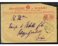 1889 - REGNO - BUSTA DA COMO PER SPEZIA - LOTTO/28282