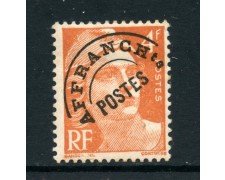 1922/51 - FRANCIA - 4 FRANCHI ARANCIO PREANNULLATO - NUOVO - LOTTO/28453
