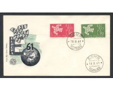 1961 - REPUBBLICA - EUROPA - BUSTA FDC - LOTTO/28548