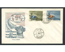 1963 - REPUBBLICA - CONFERENZA SUL TURISMO - BUSTA FDC - LOTTO/28588
