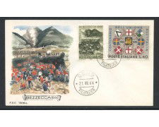 1966 - REPUBBLICA - BATTAGLIA DI BEZZECCA - BUSTA FDC - LOTTO/28617