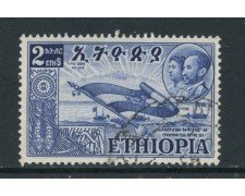 1952 - ETHIOPIA - 2d. RITORNO DALL'ERITREA - USATO - LOTTO/28704