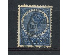 1903/08 - INDIE OLANDESI - 12,5 c. BLU - USATO - LOTTO/28785