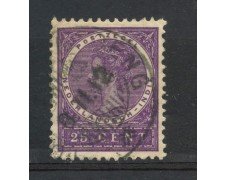 1903/08 - INDIE OLANDESI - 25 c. VIOLETTO - USATO - LOTTO/28788