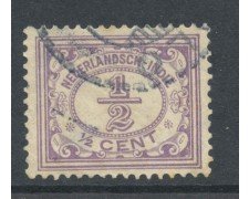 1912 - INDIE OLANDESI - 1/2 cent. VIOLETTO - USATO - LOTTO/28802