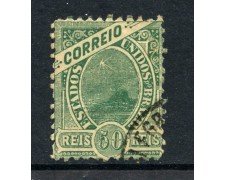 1900 - BRASILE - 50r. VERDE - USATO - LOTTO/28833