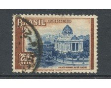 1937/38 - BRASILE - 200r. PALAZZO MONROE - USATO - LOTTO/28880
