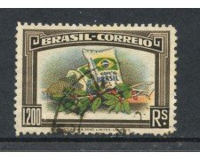 1937/38 - BRASILE - 1200r. CAFFE - USATO - LOTTO/28882