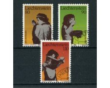 1979 - LOTTO/4584 - LIECHTENSTEIN - ANNO DEL FANCIULLO 3v. - USATI