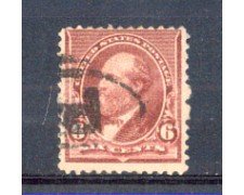 1890 - LBF/2944 - STATI UNITI - 6c. ROSSO BRUNO GARFIELD - USATO