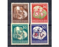 1951 - LOTTO/5146 - GERMANIA DDR - FESTA DELLA GIOVENTU'