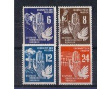 1950 - LOTTO/5140 - GERMANIA DDR - A FAVORE DELLA PACE