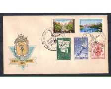1956 - LBF/3693 - AUSTRALIA - OLIMPICA E PREOLIMPICA SU BUSTA FDC