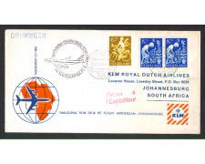 OLANDA - 1962 - LBF/3285 - Volo Inaugurale KLM  DC8  AMSTERDAM/JOHANNESBURG
