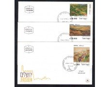 1981 - LBF/4073 - ISRAELE - PAESAGGI ISRAELIANI - BUSTE FDC